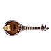 Broadway Gift Mandolin Miniature Replica Mahogany Tone 1.5 x 3 Resin Stone Tabletop Figurine