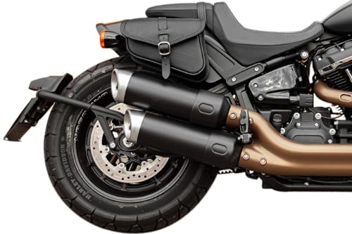 Leder SATTELTASCHE RECHTE Seite FÜR HD SOFTAIL 2018-2024 Fat BOB, Low...