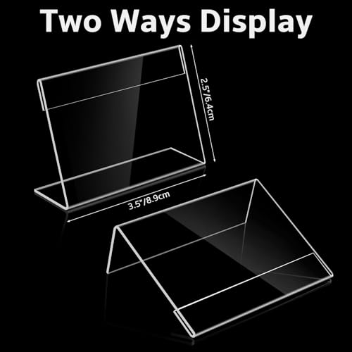 Support en plastique transparent pour stabiliser les cartes de table de fête - 8