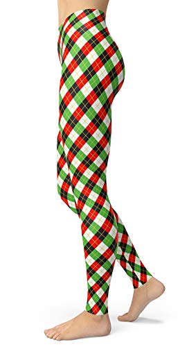 Image of sissycos Women's 80s Leggings Neon Artistic Splash Printed Buttery Soft Stretchy Pants