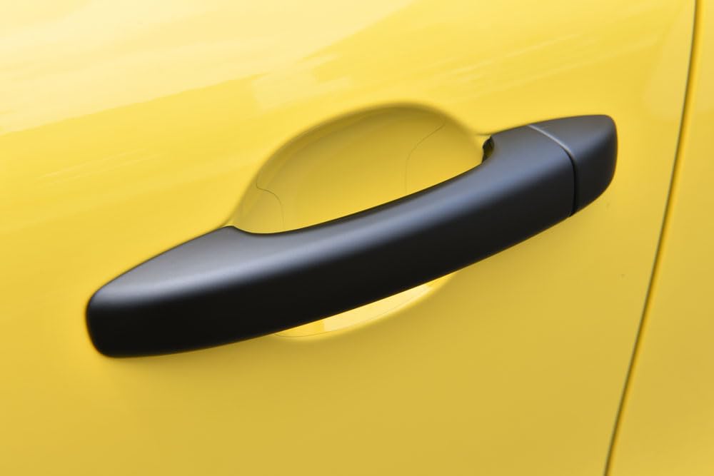 Amazon | core OBJ Matt Black Door Handle Cover for Renault Kangoo