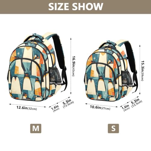 Sac pour tout-petits pingouins mignon 3-12 ans imperméable - 4