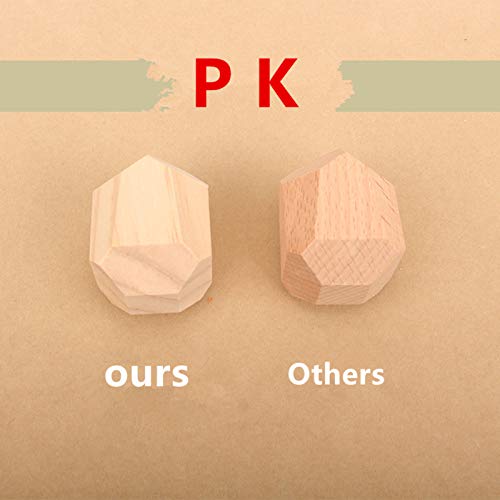 image for ZHIMO Wooden Building Blocks Set Lightweight Natural Balancing Wood St