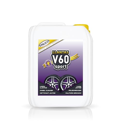 Sisbrill V60 Sport Nettoyant Jantes - Neutre et s&ucirc;r - Gecko Spray &Eacute;dition - 5 Litres