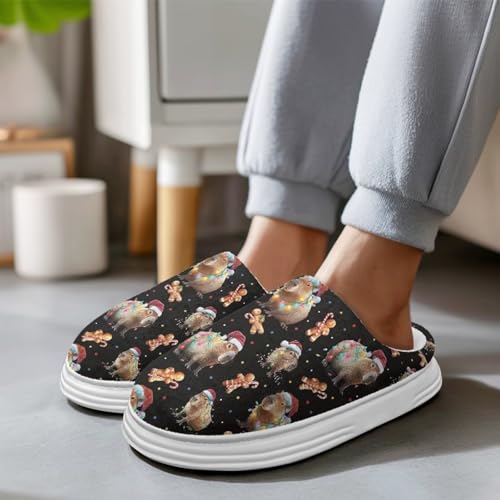 JoyLamoria Slippers for Women Soft House Shoes Casual Slip on Home Size 4-103