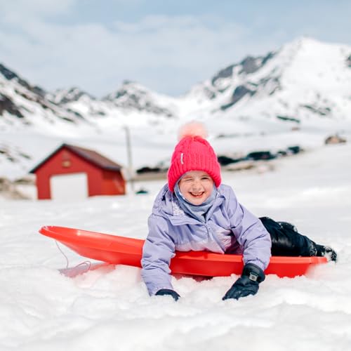 Turtle Fur Youth Girls Lizzy Cuff Knit Faux Pom Beanie3