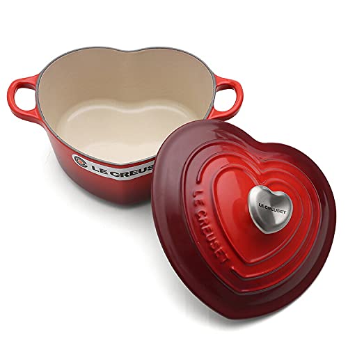 Amazon | ル・クルーゼ/ルクルーゼ(Le Creuset) 両手鍋 ハート  