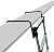 CORCI Telesladders,Aluminumladders Heavy Duty Extension Ladders with Hooks Multi Purpose Engineetelescopiladder for DIY 330Lbs Capacity/a/3.2M/10.5Ft