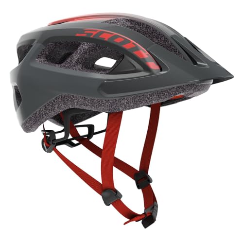 SCOTT HELMET SUPRA (CE) GREY/RED FAD 1size