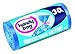 Handy Bag - 1 rollo de 20 bolsas de basura de 30 litros, cierre de enlaces, protección activa antibacteriana, antifugas, 50 x 70 cm, color azul opaco