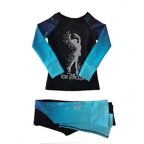 LIUHUO Figure Skating Suit Pants Jackets Girls Women Comfortable Training Wear Multicolor