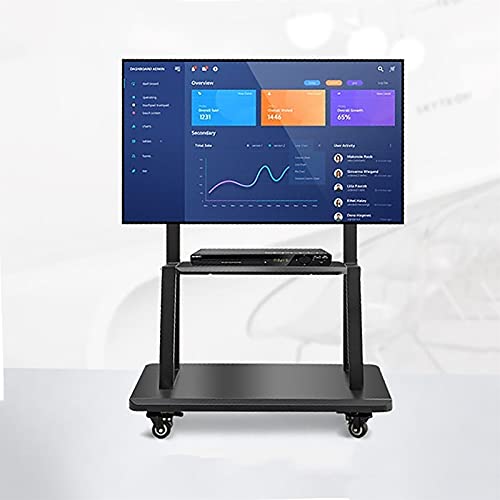 Soporte rodante resistente para TV 65 pulgadas ajustable miniatura 3
