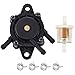 HIPA 49040-7001 Fuel Pump + Fuel Filter Fuel Shut-Off Valve for Kawasaki FH430V FH451V FH500V FH541V FH580V FH680V FH721V FX730V FX801V Engine Lawn Mower