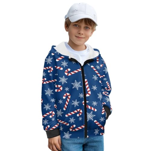 Girls Boys Zip Up Hoodie Soft Fleece Sweatshirt Kids Hoodies for Toddler Fall Winter Jackets Outwear with Pockets2