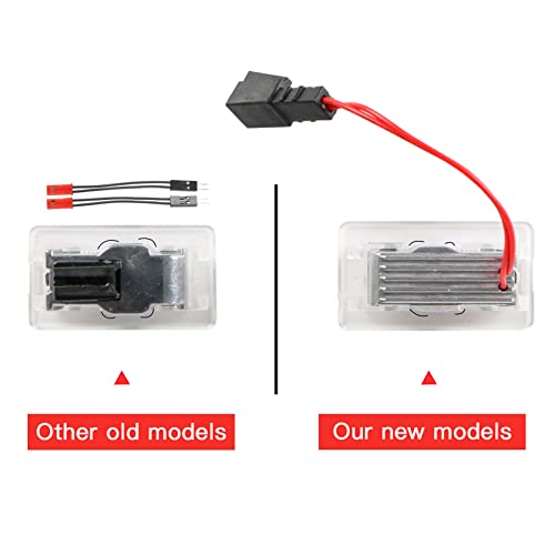 Carwiner Puddle Lights Compatible With Tesla Model 3/Y/S/X Projector Door Step Light Accessories Interior Lights #TOP4
