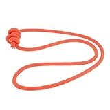 2x6mm Heat Resistant Rock Climbing Knotted Pre-Sewn Prusik Cord Orange| Climbing Sling Webbing | Climbing Rope