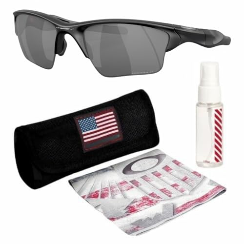 Oakley OO9154 HALF JACKET - Polarized/Non-Polarized - Irregular Sunglasses with Official Eyewear Kit Bundle