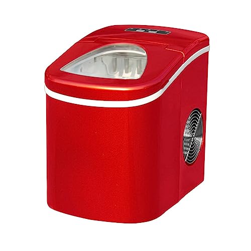 Fabricadora de hielo de encimera retro HYgloF