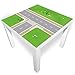 Produktbild Playmatt Spielmatte für Tisch oder Boden Straße T-Kreuzung, schadstofffrei, rutschfest, waschbar, 55 x 55 cm, passt perfekt auf IKEA Lack Tisch