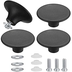 Iber Cazuelas Recambios 4 Piezas Pomo Tapa Olla, Perillas Pomo Recambio Tapadera, Perilla de Tapa de Olla con Tornillos para Tapadera Utensilios de Cocina de Repuesto
