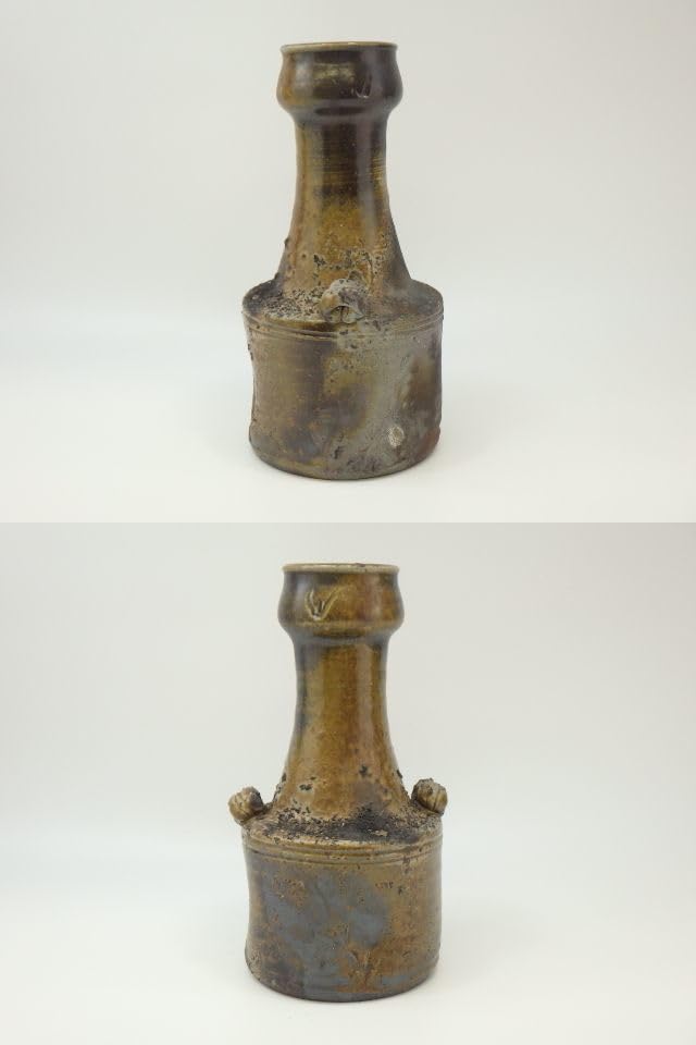 備前焼 山麓窯 村上昭義造 花入 花瓶 共箱 高さ22cm Amazon.co.jp: 備前焼 山麓窯 村上昭義 花入 花器 栞 共箱 : ホーム