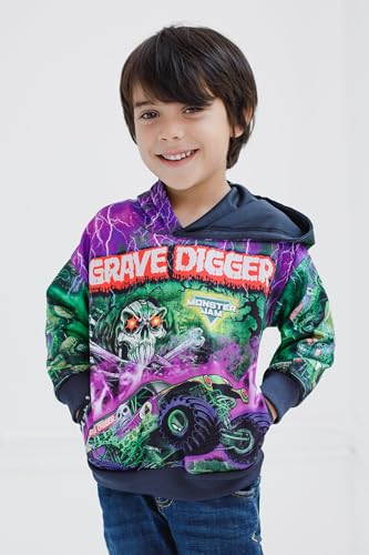 Image of Monster Jam Fleece Hoodie Toddler to Big Kid