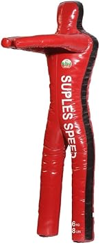 Suples Speed Wrestling Dummy with Legs Vinyl Throwing Dummy for MMA, Judo, Jiu Jitsu & Grappling Training