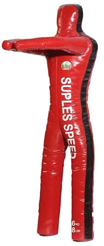 Suples Speed Wrestling Dummy with Legs – Small 35 lb 58 in Vinyl Throwing Dummy for MMA, Judo, Jiu Jitsu & Grappling Training