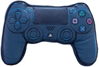 PlayStation Officially Licensed Controller Shaped Cushion Pillow | Character World Control Design Stuffed Plush Shaped Pillow | Perfect For Bedroom Or Gaming Décor