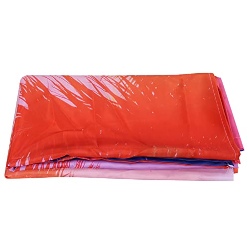 Rideau de douche imperméable en polyester végétal 150x180cm - 5