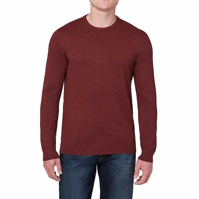 Pull col rond Buffalo David Bitton pour éviter les hauts informes