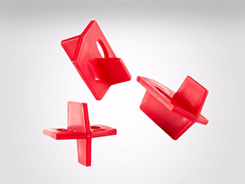 1/8" Reusable Tile Spacers Perfect Level Master Bag Of 100 Three Sides Spacers For Wall And Floor #TOP1