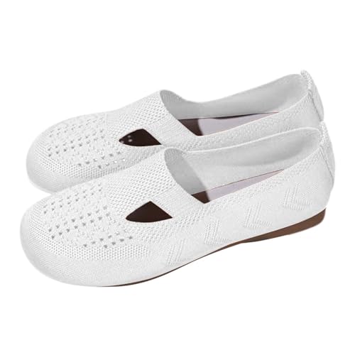 Orthoback Zapatos Mujer Transpirable Suave Zapatos Mujer Caminar Zapatos de Espuma Slip-on Zapatos de Manos Deslizamiento en Zapatillas de Deporte Soporte Arco Zapatos Mujer Zapatos Zapatos Zapatos de