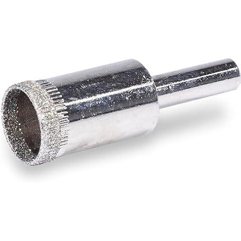 Diamond Sure 900008 3/4" Inch 19.3 mm Diamond Core Drill Bit Hole Saw for Glass, Tile, Granite, Ceramic, Porcelain, Stone Cover