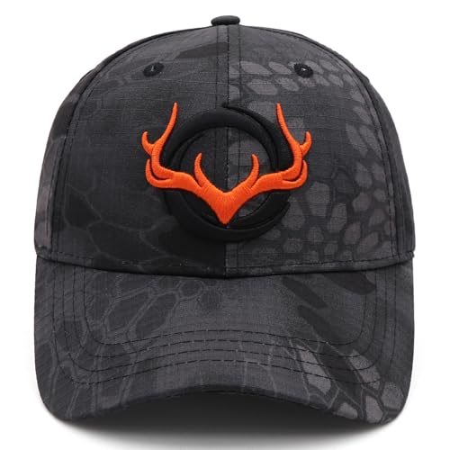 Image of Deer Hunting Camouflage Hats Embroidery Adjustable Fishing Baseball Cap