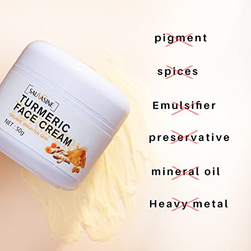 Lanthome Turmeric Face Cream For Face (50G)-Skin Care Anti-Aging Cream Face Moisturizer Cream,Skin Moisturizing Repair Cream, Turmeric Moisturizer Cream For Dark Spots #TOP4