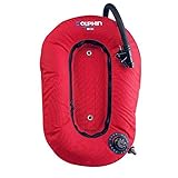 Ist/Dolphin Unisex-Erwachsene Flügel JT-30/B mit Inflator Rucksack, Rot (Rot), Einheitsgröße