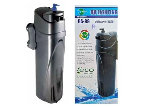Filtro Interno Com Bomba E Uv 8Wrs-Electrical Rs-99 800 L/H