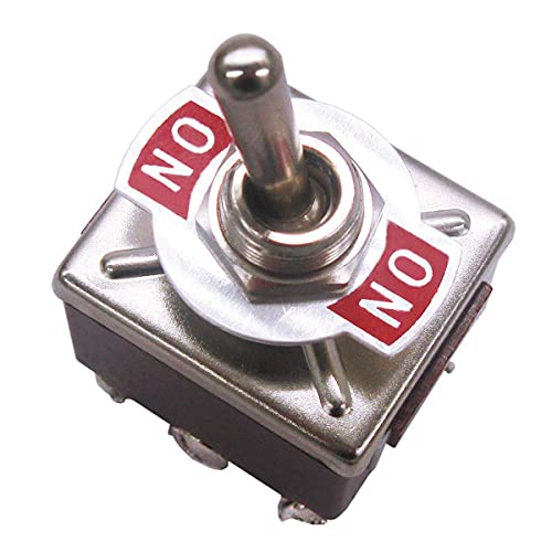 Interrupteur Heavy Duty 15A 250V à 2 positions et 9 terminaux avec boot étanche de protection