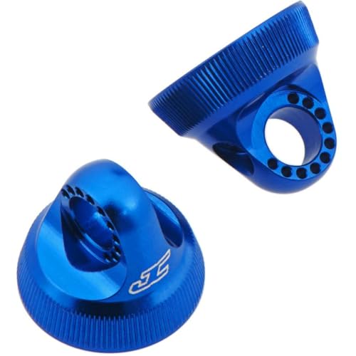 J Concepts Inc. Fin 12mm V2 Shock Cap Blue2B5MT5MSC5MB6 JCO24901 Electric Car/Truck Option Parts