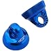 J Concepts Fin, 12mm V2 Shock Cap, Blue 2pc (B5 B5M T5M SC5M B6 B6D) 24901