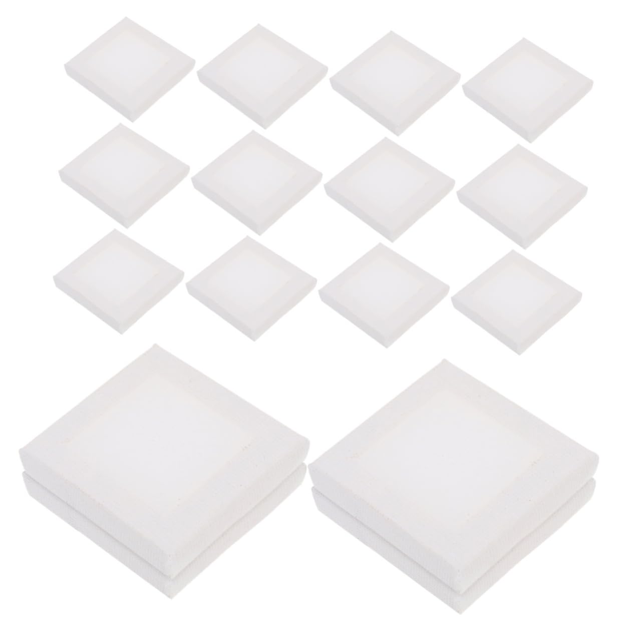 OSALADI 20 mini soportes de algodón para pintar sin deformación manualidades DIY