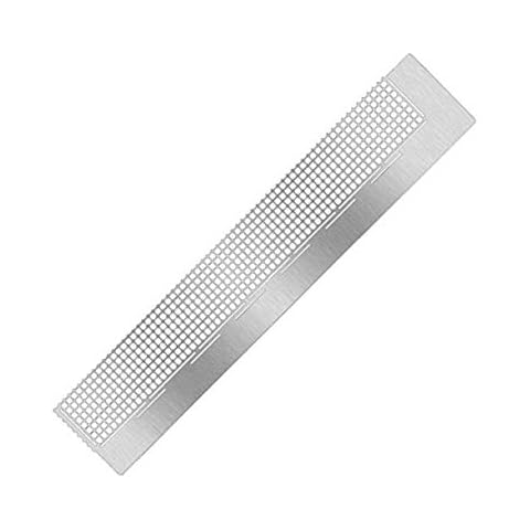 1 Piece Diamond-Paint Tool Diamond Embroidery Mesh Ruler with 520 Blank Grids Diamond-Paint Kit Ruler DIY Rhinestone Embroidery Painting Ruler (Grid length 140mm) Cover