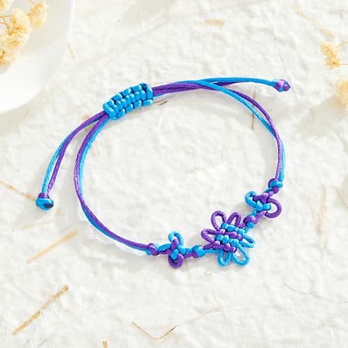 YELLOWPEACH Friendship Matching Knot Bracelets Handmade BFF Couples Accessories Gifts for Fans Decor2