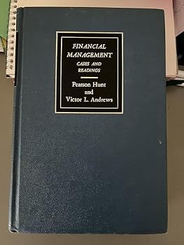 Hardcover Financial Management, Cases and Readings Book