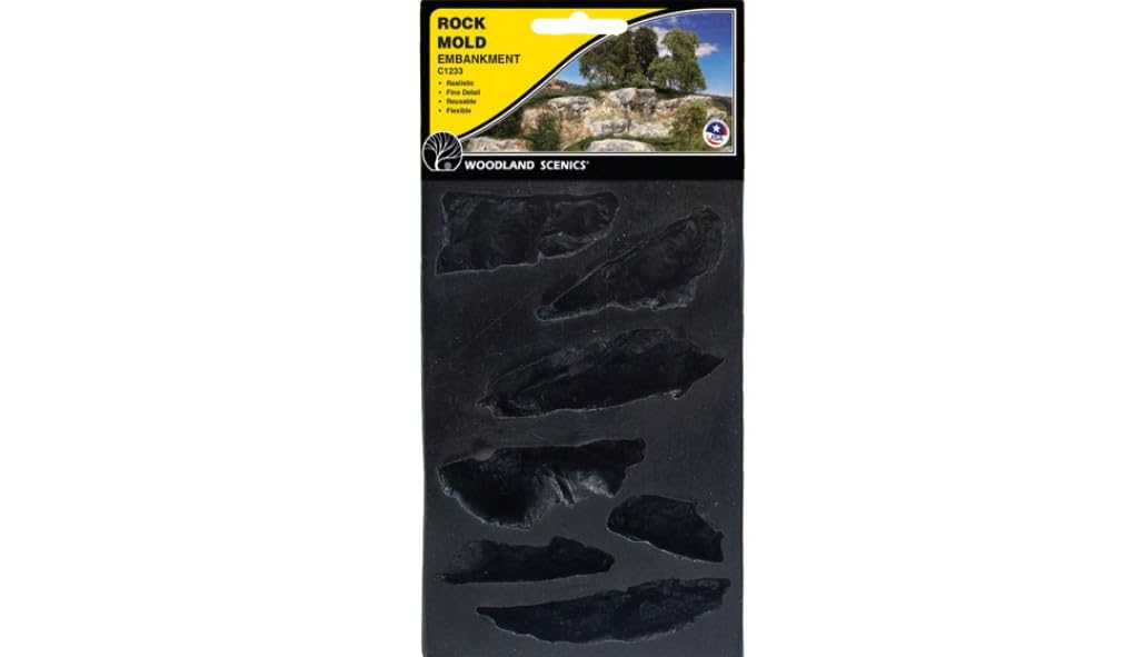 Woodland ScenicsRock Mold-Embankments