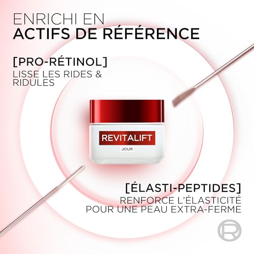 Crème Anti rides Hydratant + Fermeté Revitalift 'oreal Paris Le Pot De 50ml - vue 7