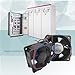 612NGN ebm-papst DC Axial Fan 612 NGN DC 12V 165mA 2.0W CE Certified ZP Industrial Cooling Fan for Electronic devices, enclosure and rack cooling