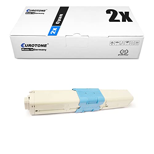 Cartouche toner C 310 DN bleue de rechange OKI 43865806 Eurotone ISO