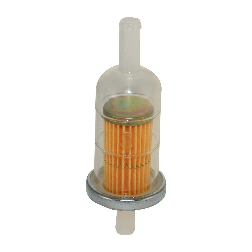 Kraftstoffpumpe Benzinpumpe + Benzin- Filter für Kawasaki ZX ZXR Suzuki AN VS VL Yamaha BT FZR XP YP 12V Eingang und Ausgang 8 mm gerade